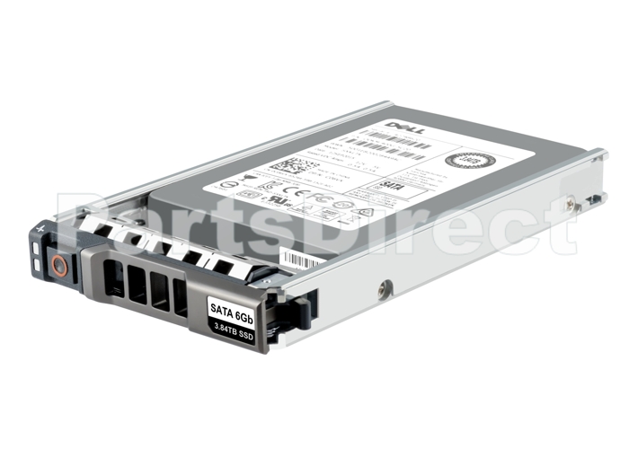 Твердотельный накопитель Dell 400-AWCR, 3,84 ТБ, 2,5 SATA, 6G, RI, с G176J