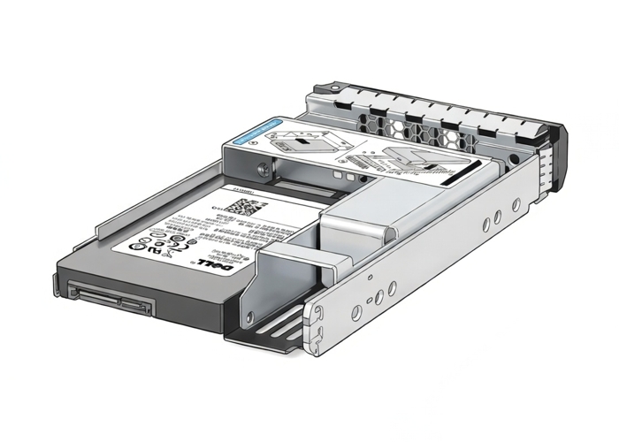 400-AQNC Dell 1.92-TB 3.5 SAS 12G RI SSD w/F238F