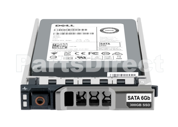 Твердотельный накопитель Dell R210 300 ГБ 6G Serial ATA SATA с высокой интенсивностью чтения RI 2,5" SFF