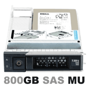 006Y5D Твердотельный накопитель Dell G14-G17, 800 ГБ, 3,5 SAS, 12 ГБ, MU, с X7K8W