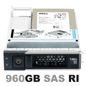 Твердотельный накопитель Dell G14-G17, 345 BCDH, 960 ГБ, 3,5 vSAS, 12 ГБ, RI с самошифрованием, с X7K8W