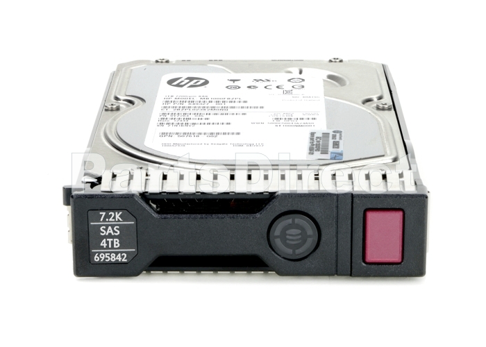 695842-001 Жесткий диск HP 4 ТБ 6G (6 Гбит/с) SAS SmartDrive 3,5" LFF 7,2 тыс. об/мин Midline MDL с возможностью горячей замены