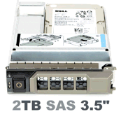 400-ANWH Dell 2-TB 7.2K 3.5 SAS SED 12G w/F238F