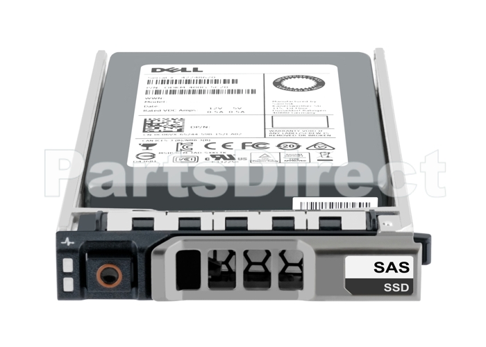 Твердотельный накопитель Dell R210 200 ГБ 12G (12 Гбит/с) SAS 2,5" SFF с высокой интенсивностью записи