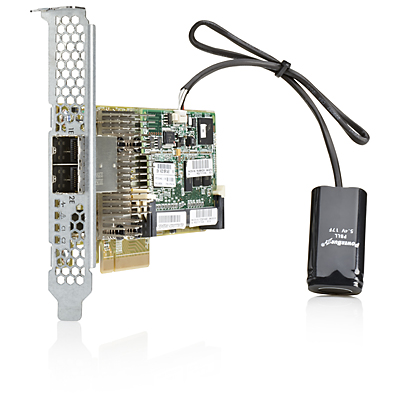 698532-B21 Контроллер HP Smart Array P431/4GB FBWC 6 Гбит с двумя портами Ext SAS