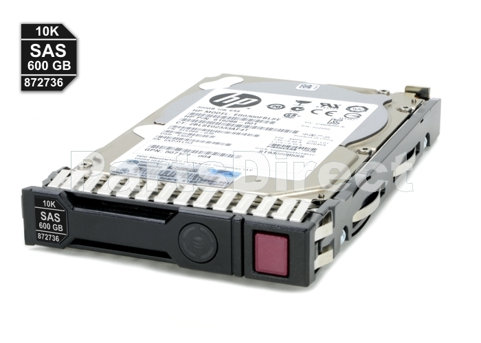 872477-B21 HP 600 ГБ 12G (12 Гбит/с) SAS SmartDrive 2,5" SFF 10K Enterprise ENT жесткий диск