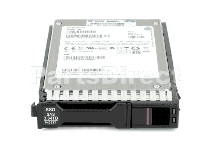 P49737-001 HP G10+/G11/G12 3,84 ТБ 24G (24 Гбит/с) SAS Basic Carrier BC Read Intensive RI Digitally Signally DS Solid State Drive SSD