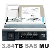 NXK13 Твердотельный накопитель Dell G14-G17 3,84 ТБ, 3,5 SAS, 12 ГБ с самошифрованием, MU, с X7K8W