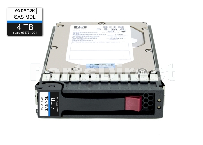 818364-002 HP 4-TB 12G 7.2K 3.5 DP SAS