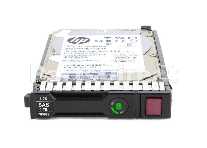 765464-B21 HP 1 ТБ 12G (12 Гбит/с) SAS SmartDrive 2,5" SFF 512e 7.2K Midline MDL жесткий диск
