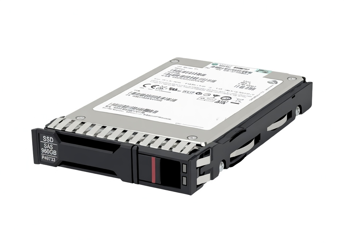 P49286-001 Твердотельный накопитель HP G10+ G11 G12 960 ГБ 2,5 SAS RI 24G BC