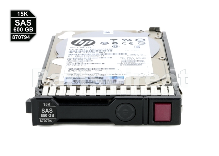 870757-S21 HP G8-G10 600 ГБ 12G 15K 2.5 SAS