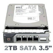 0WYRR9 Dell 2 ТБ 6 ГБ 7.2K 3,5-дюймовый SATA-накопитель с F238F