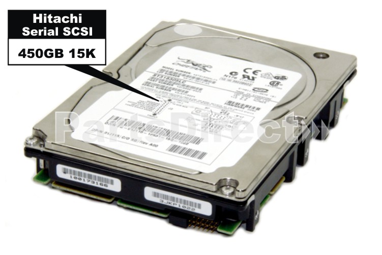 0B22890 Hitachi 450-GB 15K 3.5 HP SAS