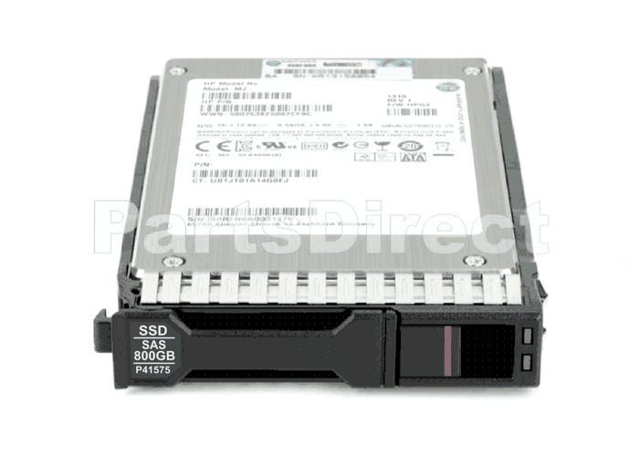 P49745-001 HP G10+/G11/G12 800 ГБ 24G (24 Гбит/с) SAS Basic Carrier BC Mixed Use MU DS Solid State Drive SSD с цифровой подписью