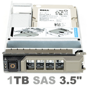 400-ALUO Dell 1 ТБ 7.2K 3.5 SAS 12G с F238F