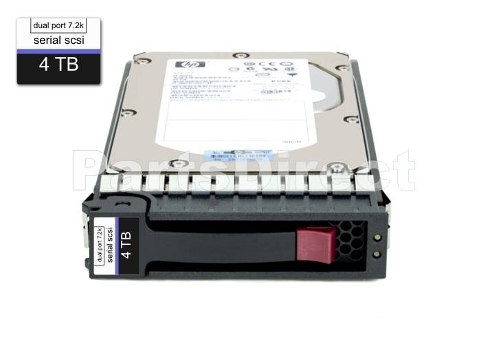 846996-B21 HP G1-G7 4-TB 12G 7.2K 3.5 512e SAS