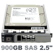 341-0800 Dell 900 ГБ 6G 10K 2.5 SAS с G176J